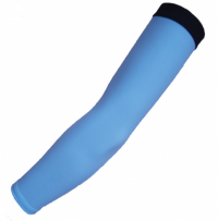 SKMU003 multicolor cuff custom-made solid color cuff sunscreen UV light elastic moisture wicking darts cuff design ice silk cuff specialty store cotton spandex lycra 30G cuff price motorcycle driver takeaway food express sunscreen hand sleeve detail view-2